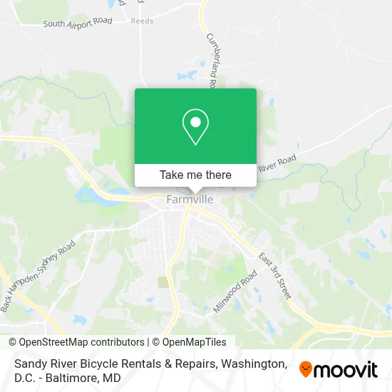 Sandy River Bicycle Rentals & Repairs map
