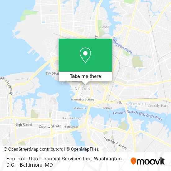 Eric Fox - Ubs Financial Services Inc. map