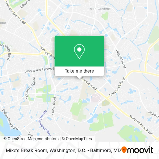 Mike's Break Room map