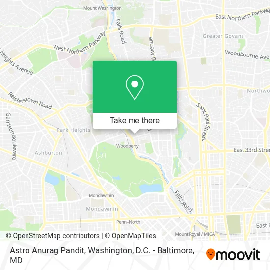 Astro Anurag Pandit map