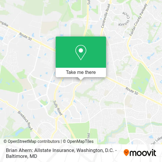 Brian Ahern: Allstate Insurance map