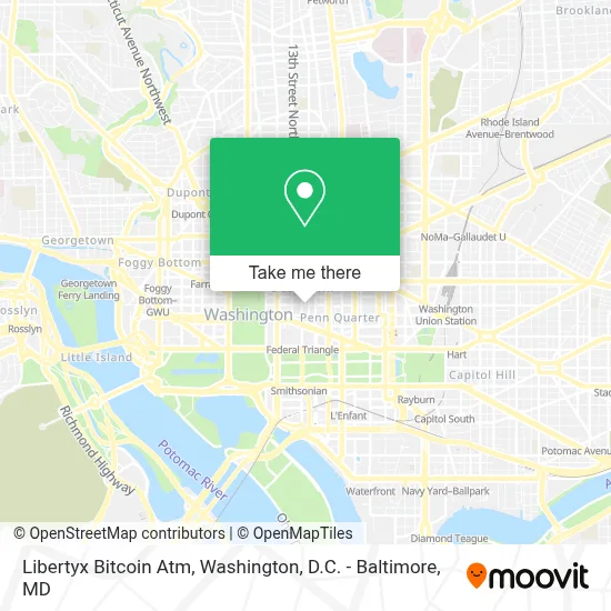Libertyx Bitcoin Atm map