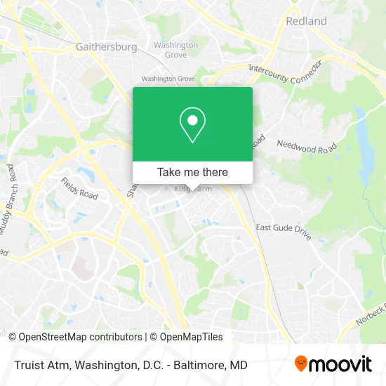 Truist Atm map