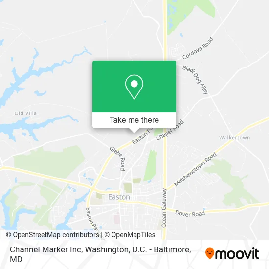 Channel Marker Inc map