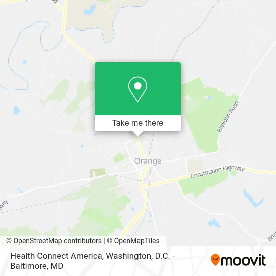 Health Connect America map