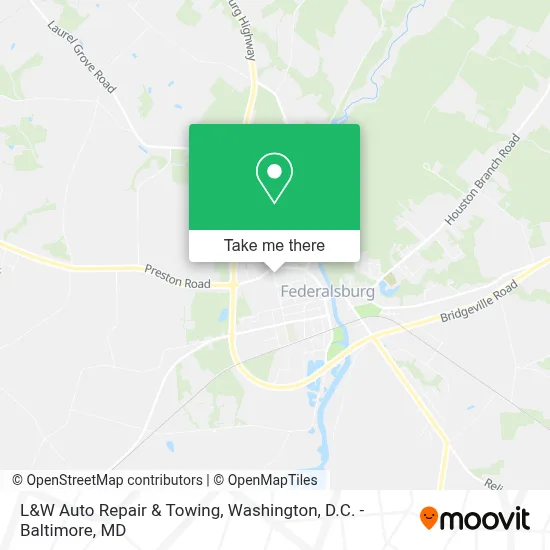 L&W Auto Repair & Towing map