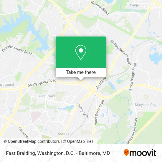 Fast Braiding map