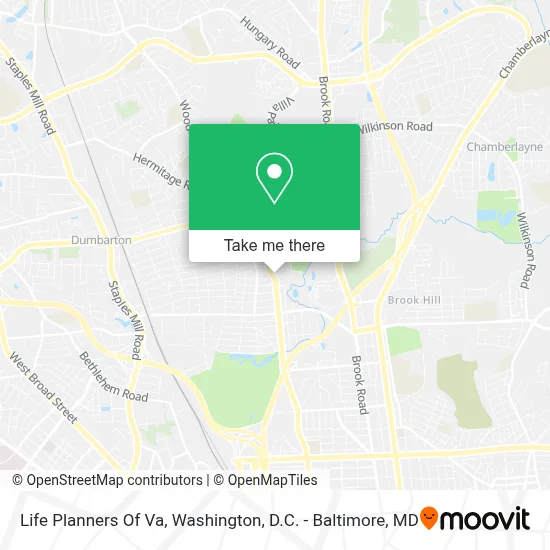 Life Planners Of Va map