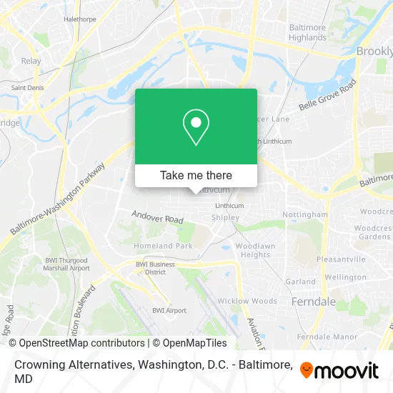 Crowning Alternatives map