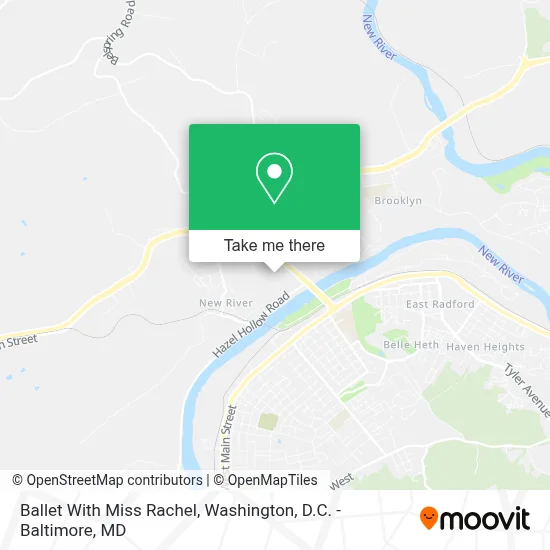 Ballet With Miss Rachel map