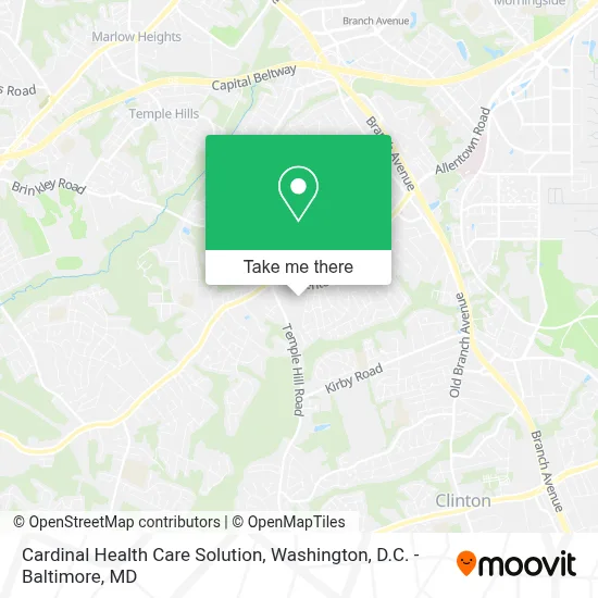 Cardinal Health Care Solution map