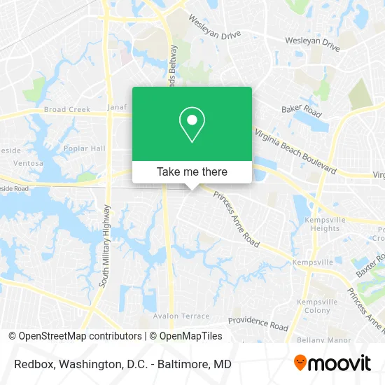 Redbox map