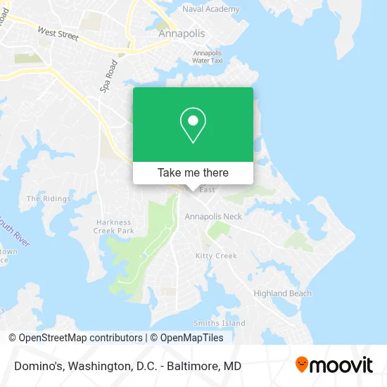 Domino's map