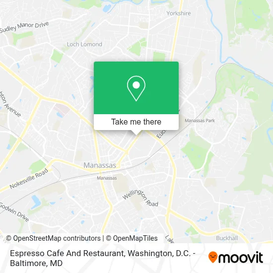 Espresso Cafe And Restaurant map