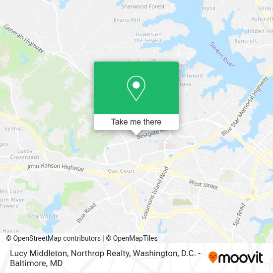 Lucy Middleton, Northrop Realty map