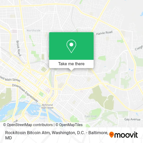 Rockitcoin Bitcoin Atm map