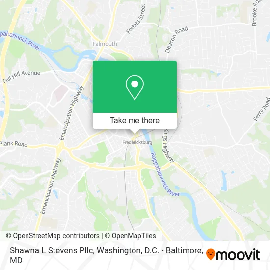 Shawna L Stevens Pllc map
