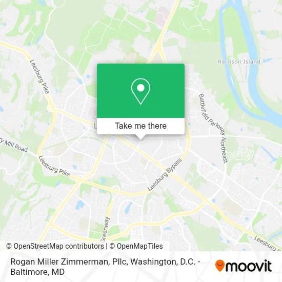 Rogan Miller Zimmerman, Pllc map