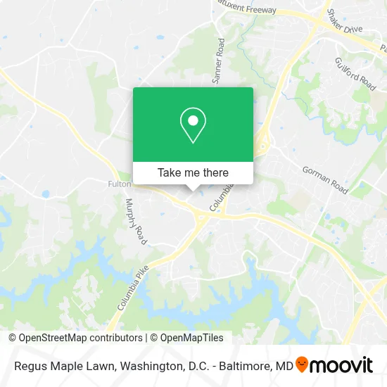 Regus Maple Lawn map