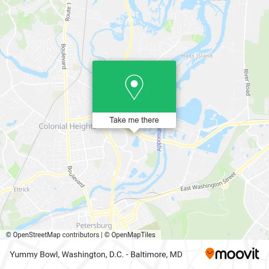 Yummy Bowl map
