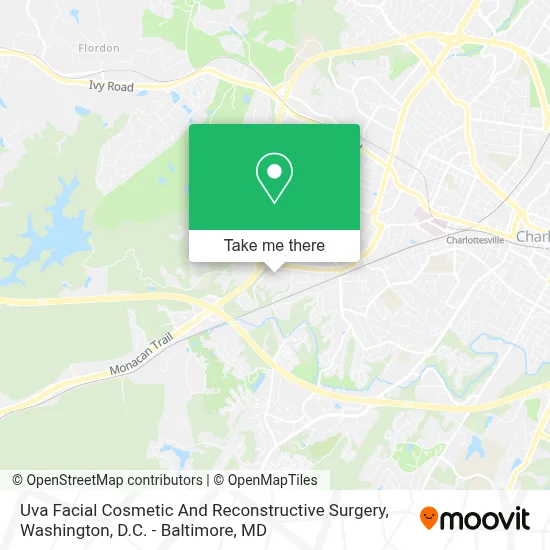 Uva Facial Cosmetic And Reconstructive Surgery map