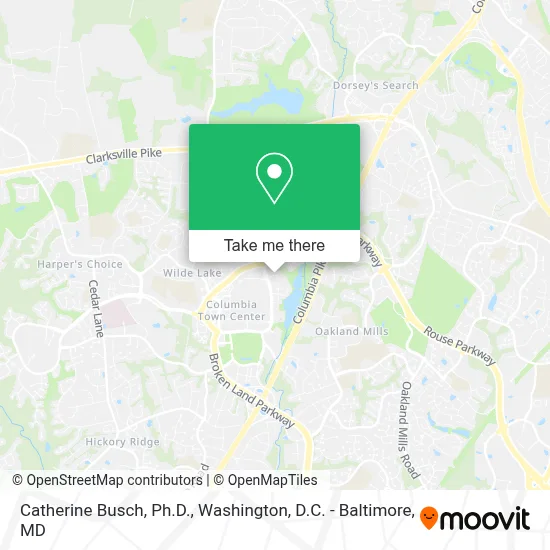 Catherine Busch, Ph.D. map