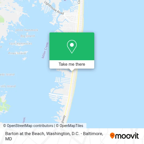 Barton at the Beach map