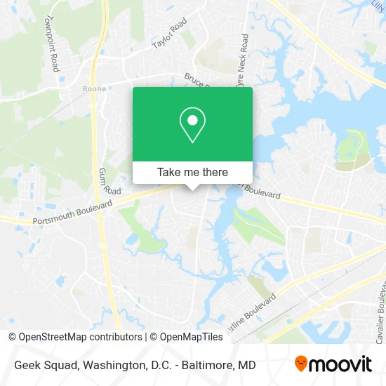 Geek Squad map