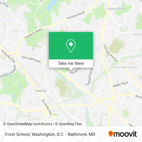 Frost School map