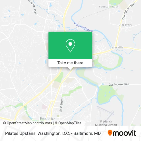 Pilates Upstairs map