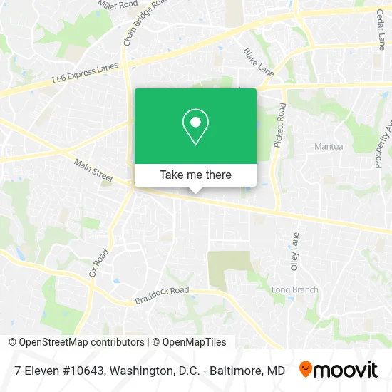 7-Eleven #10643 map