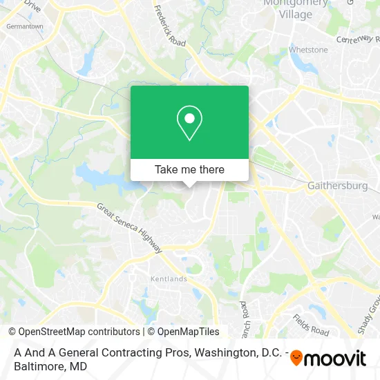 A And A General Contracting Pros map