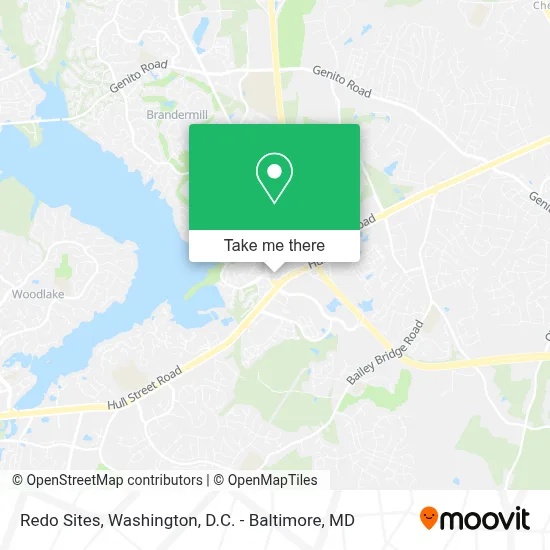 Redo Sites map