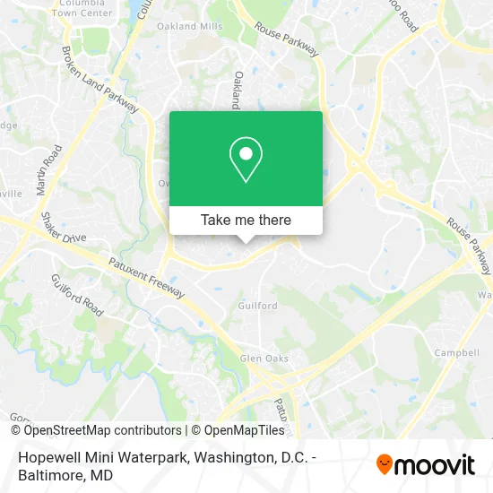 Hopewell Mini Waterpark map