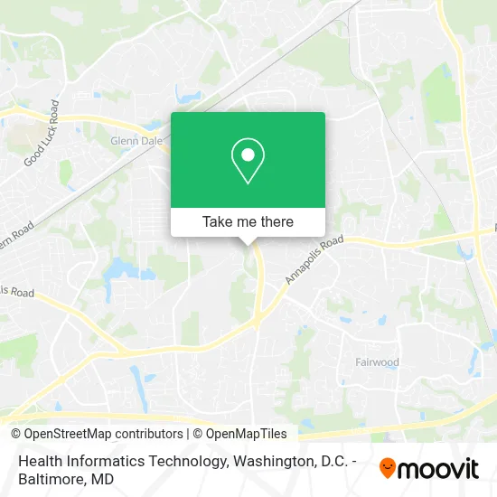 Health Informatics Technology map