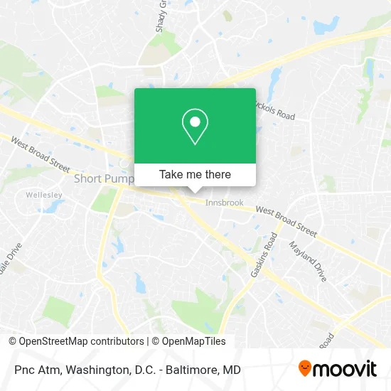 Pnc Atm map