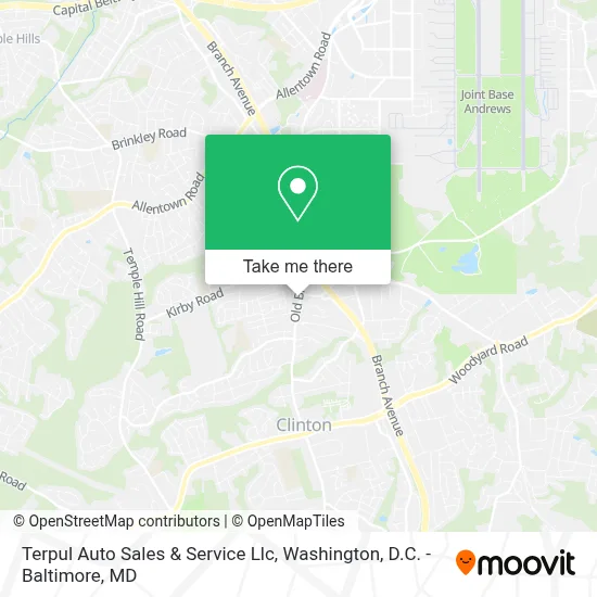 Terpul Auto Sales & Service Llc map