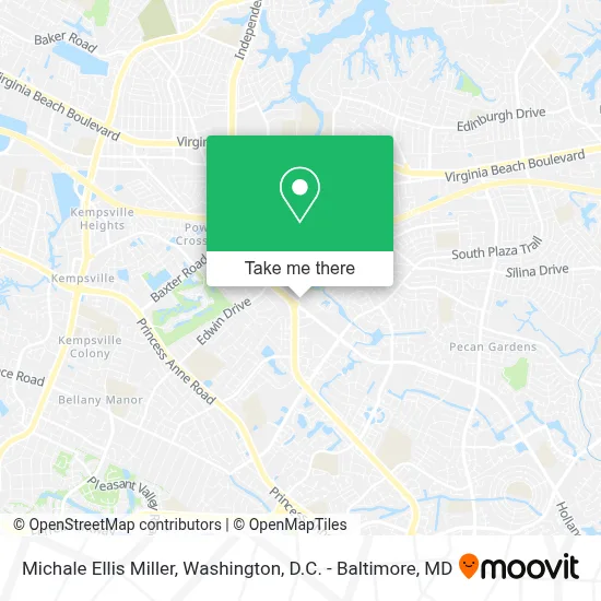 Michale Ellis Miller map