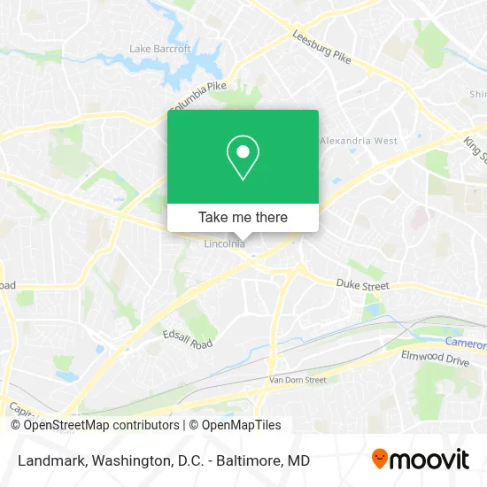 Landmark map