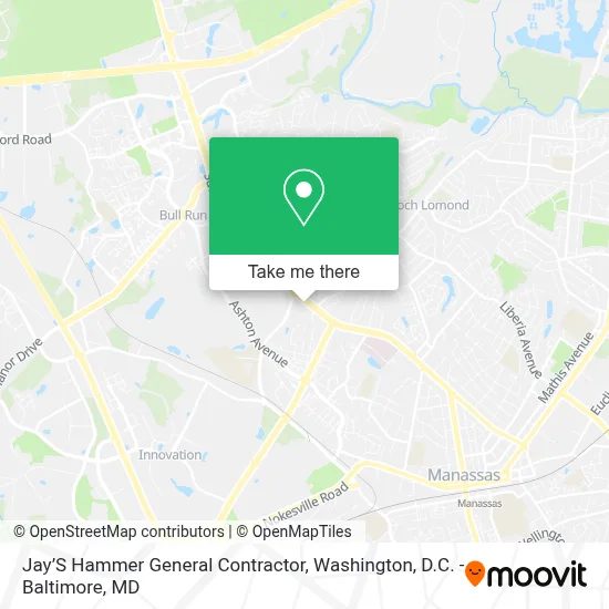 Jay’S Hammer General Contractor map