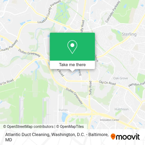 Atlantic Duct Cleaning map