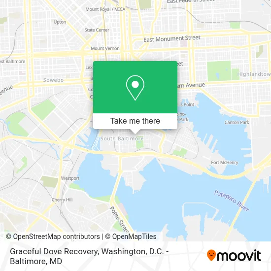Graceful Dove Recovery map