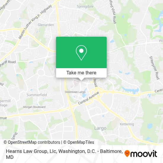 Hearns Law Group, Llc map
