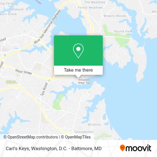 Carl's Keys map