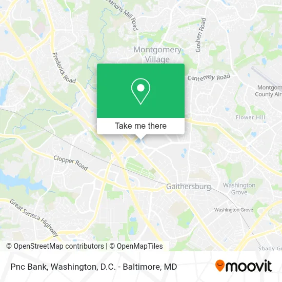 Pnc Bank map