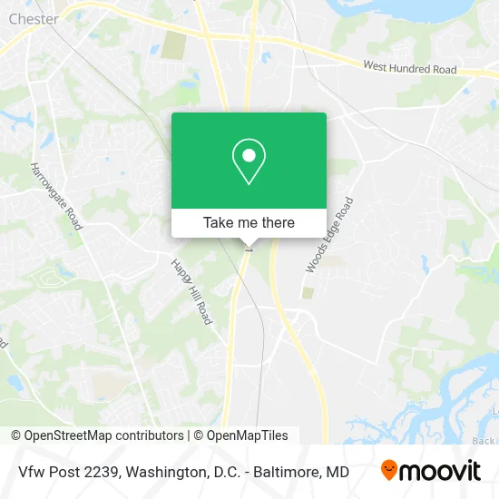 Vfw Post 2239 map