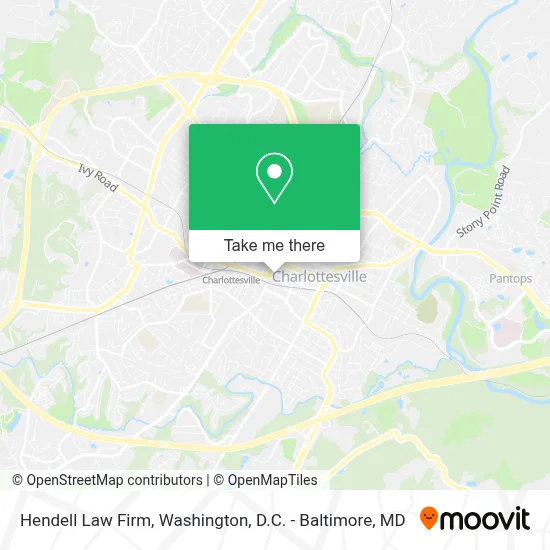 Hendell Law Firm map