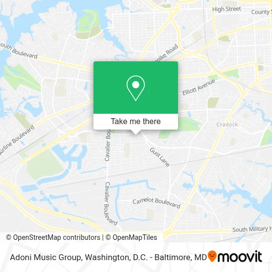 Adoni Music Group map