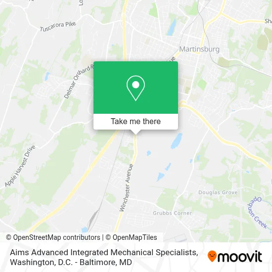 Aims Advanced Integrated Mechanical Specialists map