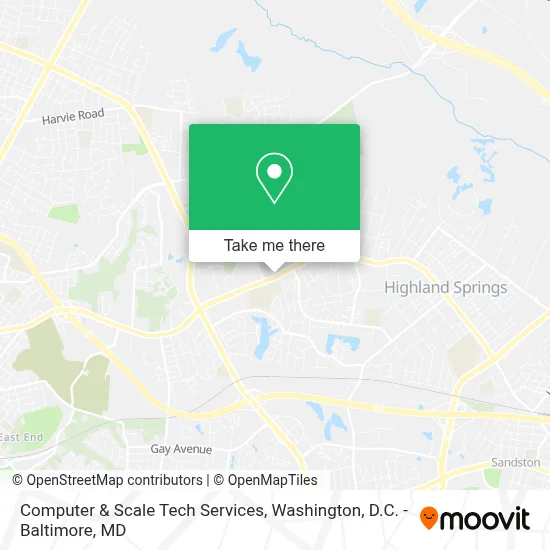 Computer & Scale Tech Services map